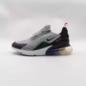 achat nike air max 270 femmes hommes prix bas gray black